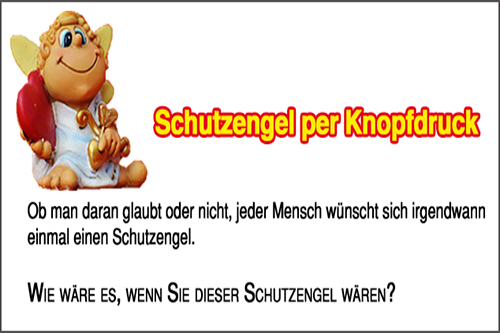 Werden Sie ein Schutzengel!