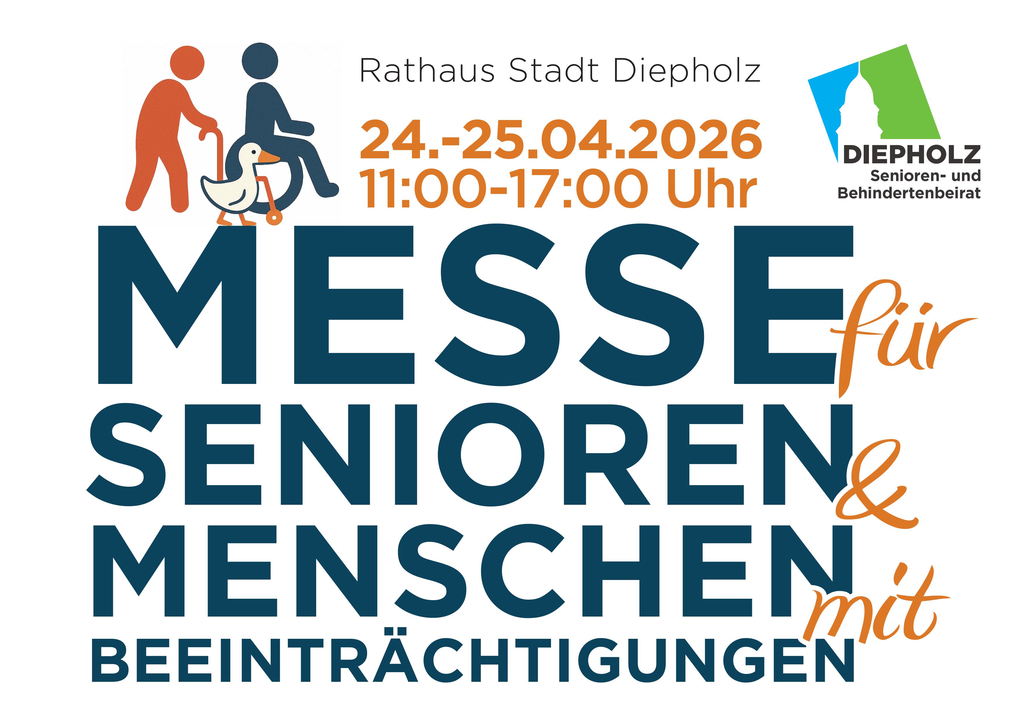 Einladung zur Messe für Senioren & Menschen mit Beeinträchtigungen am 25.+ 26. April